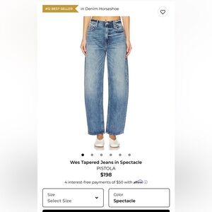 Pistola Wes Jeans in Spectacle